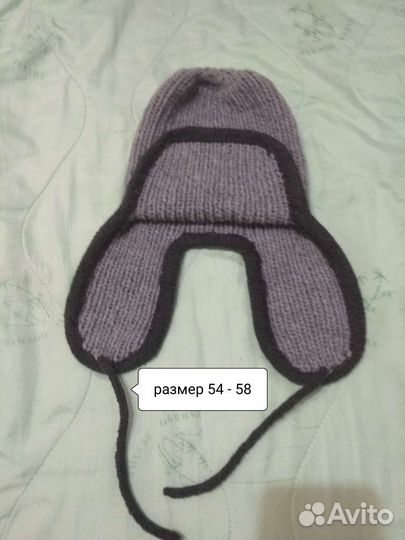 Шапка ушанка, как женская, так и мужская