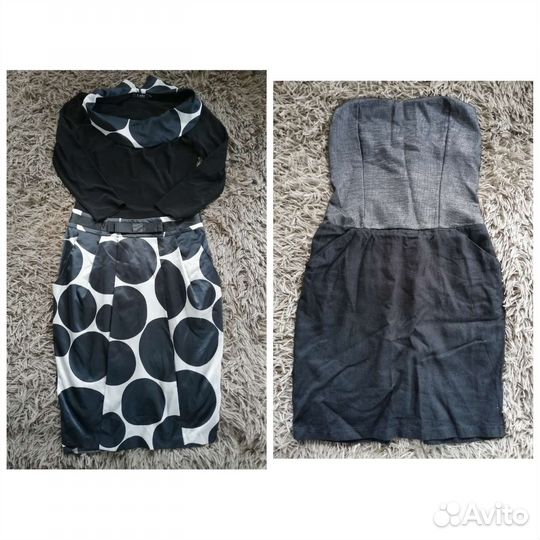 Летние платья и юбки пакетом, 12-14 лет(13шт)