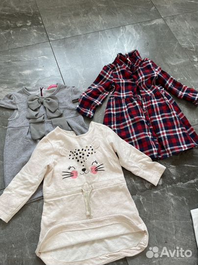 Пакет вещей на девочку 86-92