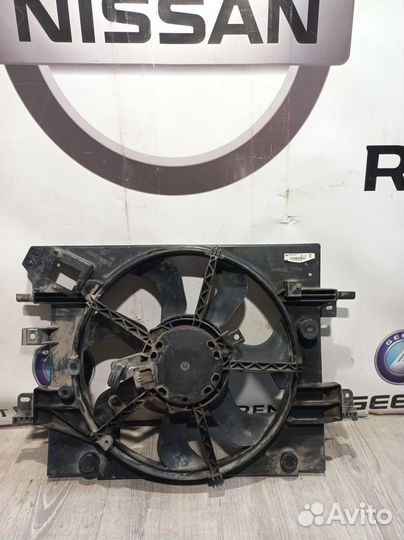 Вентилятор радиатора охлаждения двигателя диффузор