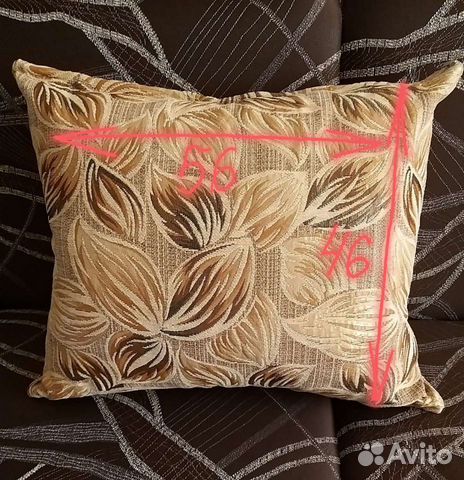 Подушка новая, наволочка снимается
