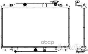 Радиатор mazda CX5 12- 33018508 33018508 Sakura