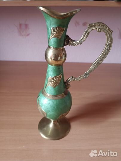 Кувшин металлический Индия, латунь
