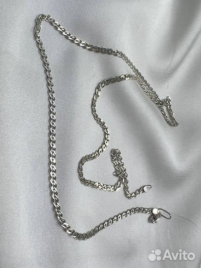 Серебряная цепь плетение Нонна