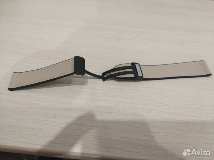 Кожано-силиконовый ремешок