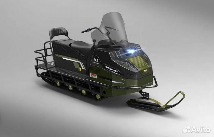 Снегоход Promax Snowbear V3 800 4T (зелено-черный)