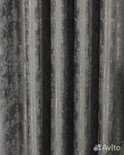 Портьеры мрамор Зарина пепельно-коричневый шторы