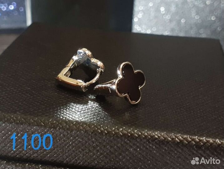 Серьги van cleeff