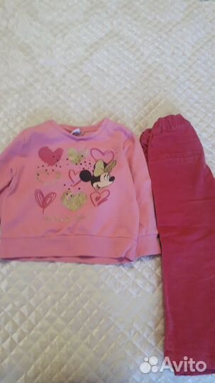 Вещи пакетом на девочку 104