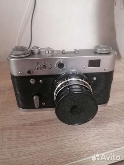 Плёночный фотоаппарат фэд 3