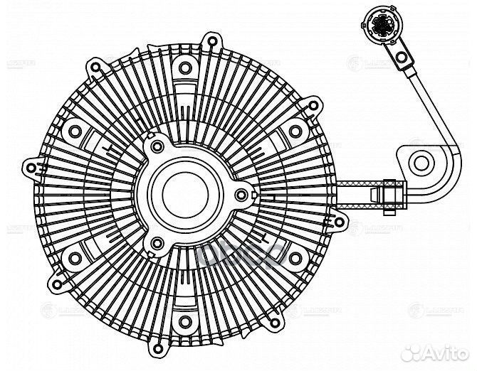 Муфта вязкостная LMC 1502 luzar
