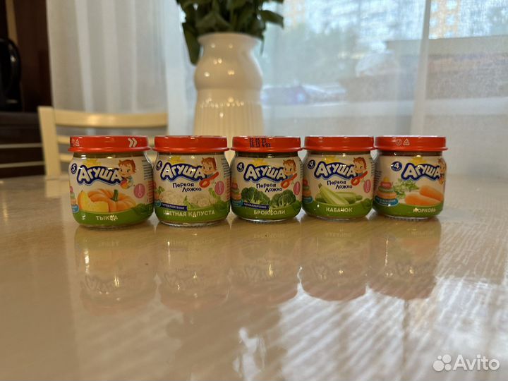 Мясное пюре агуша каша