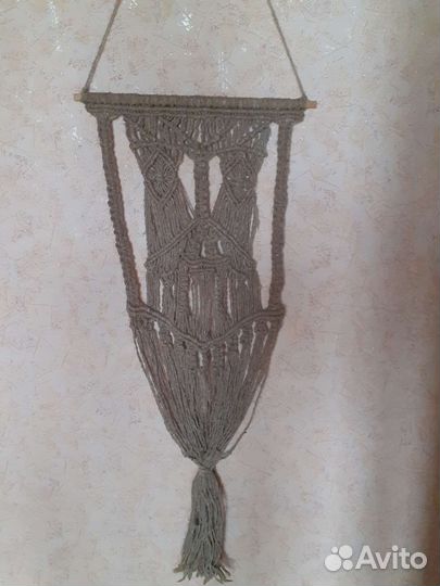 Панно декоративное макраме