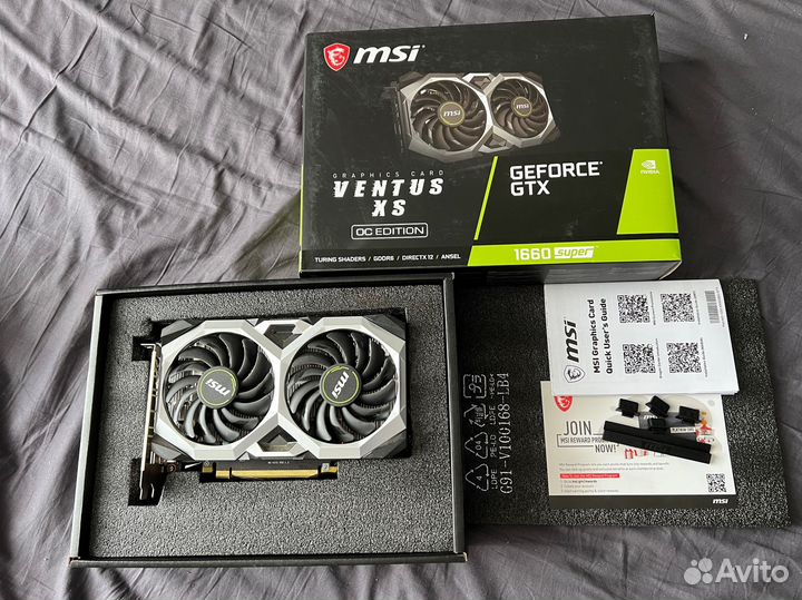Msi geforce gtx 1660 super ventus oc edition