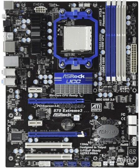 Asrock 870 extreme3 Socket AM3