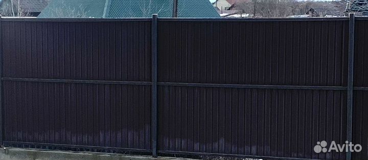 Ворота распашные бу