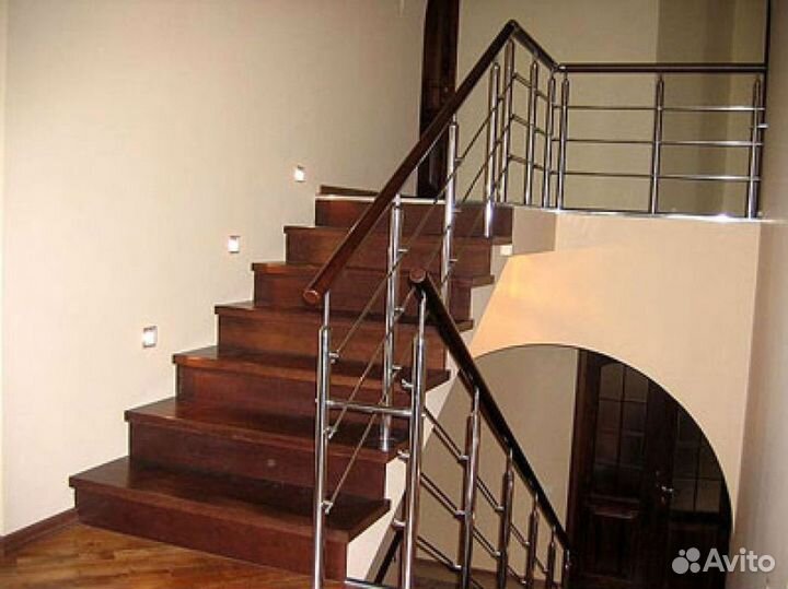 Перила из нержавейки для бассейна