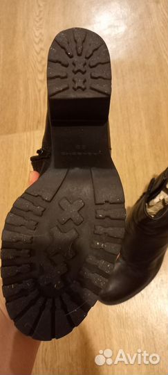 Полусапоги женские 38 натуральная кожаные