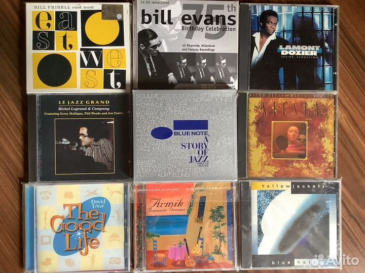 CD оригинал(рок, джаз)