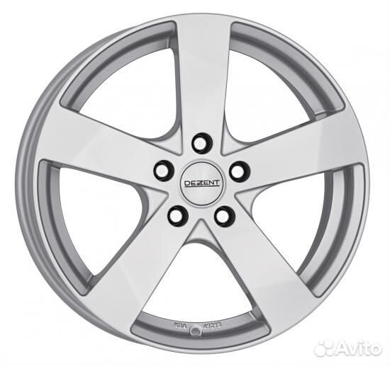 Dezent TD 6x15 4x100 ET 47 Dia 54.1 (silver)