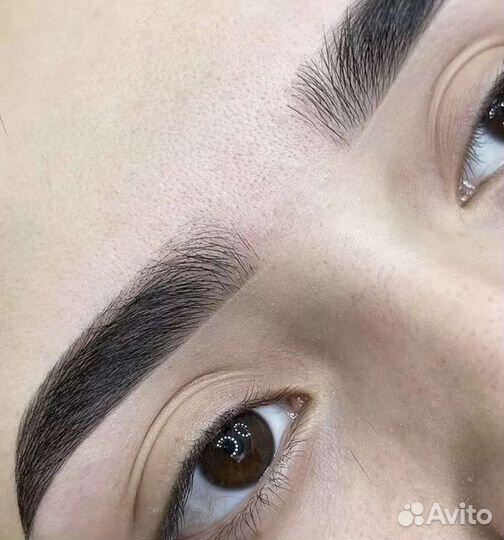 Коррекция и окрашивание бровей