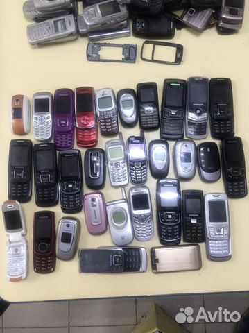 Старые кнопочные телефоны Samsung