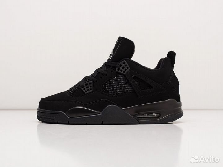 Кроссовки Air Jordan 4 Black Cat (36-45)