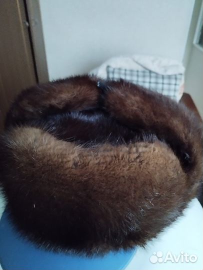 Шапка норковая СССР мужская