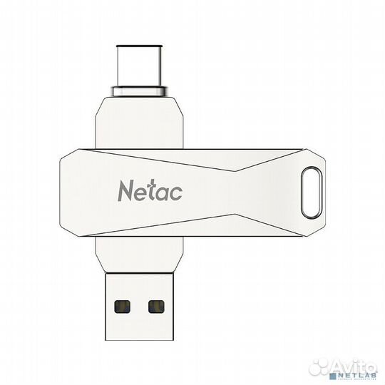 Netac USB Drive 64GB U782C USB3.0+TypeC Dual NT03U