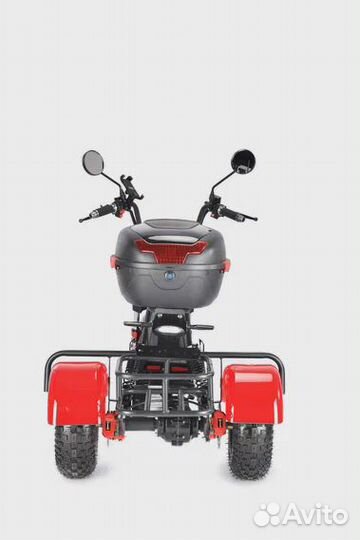 White Siberia Trike Mini 1500W Red 2023