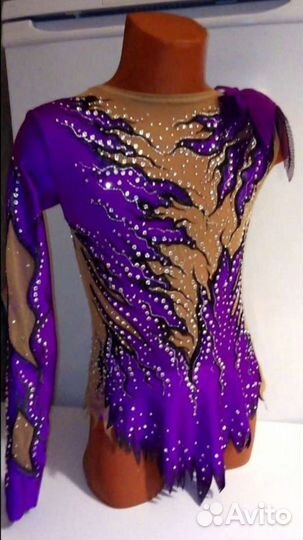 Купальник для художественной гимнастики, 120-134