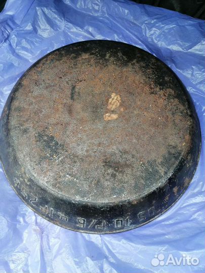 Чугунная сковорода СССР новая