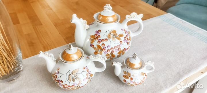 Набор заварочных чайников СССР