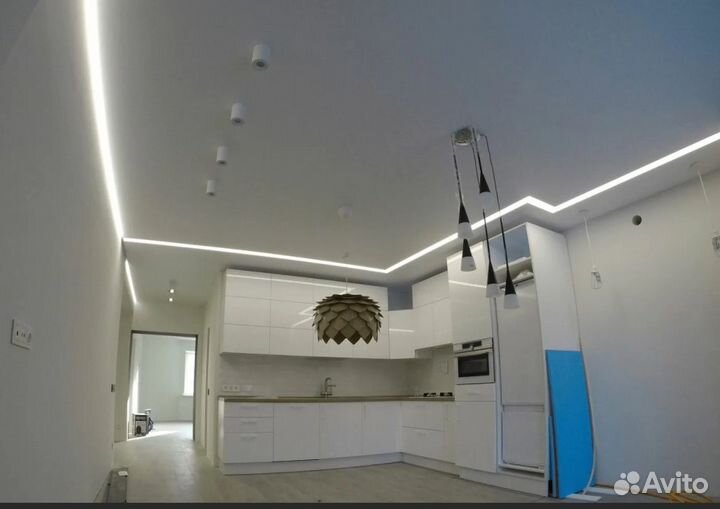 Натяжные потолки от производителя