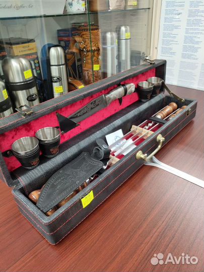 Подарочный набор шампуров премиум