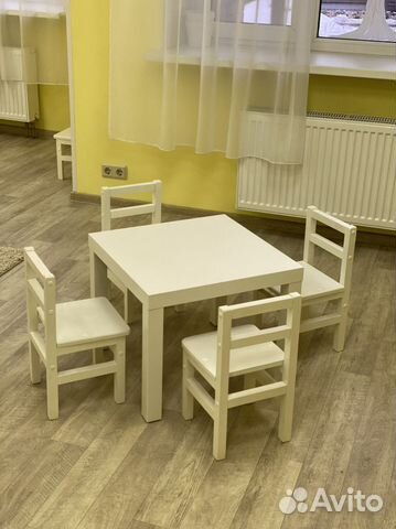 Стул детский деревянный из натурального дерева