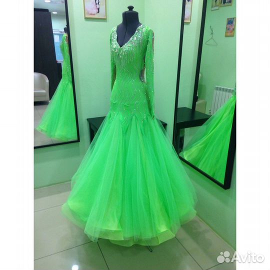 Платье для бальных танцев Европейская программа