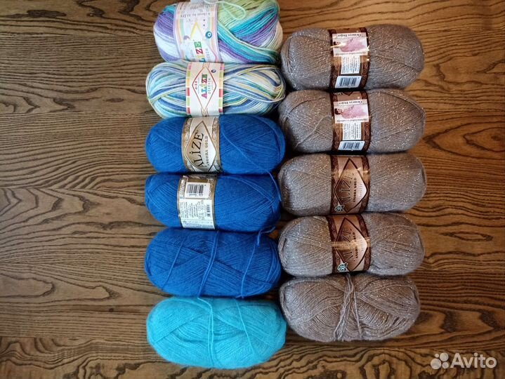 Пряжа для вязания шерсть