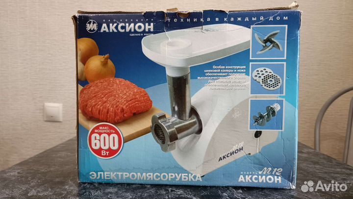 Мясорубка Аксион М12