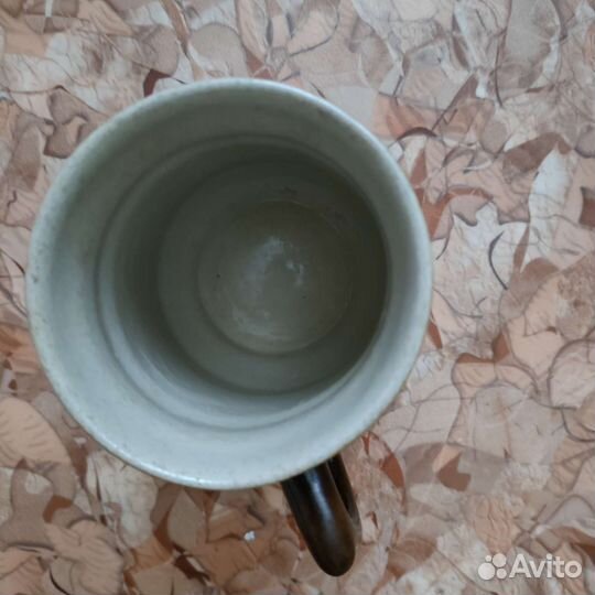 Кружка пивная СССР 80-90 гг. керамическая