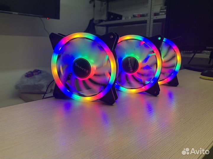 Корпусные вентиляторы 120мм с rgb