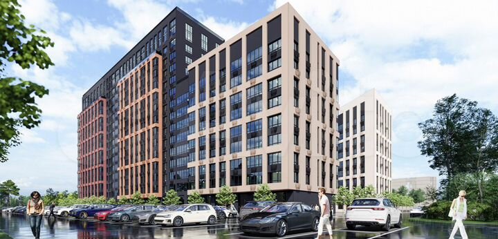 Квартира-студия, 30 м², 14/15 эт.