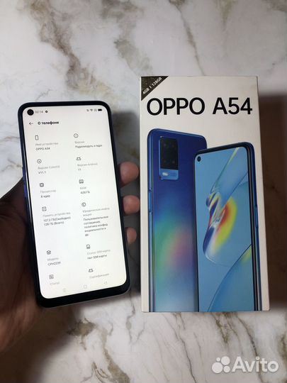 OPPO A54, 4/128 ГБ