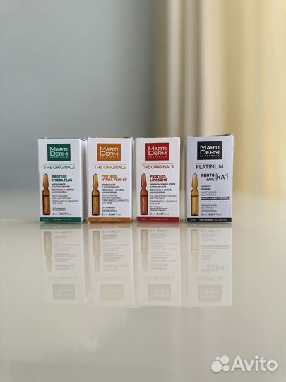 Martiderm ампулы для лица