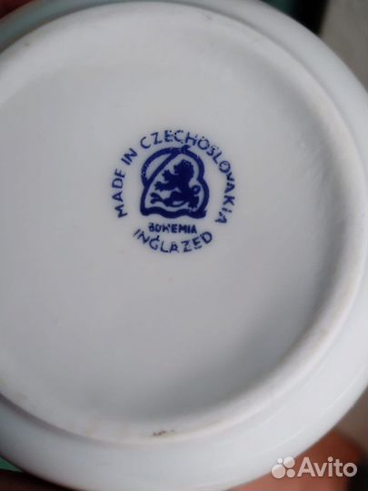 Кофейный сервиз Bohemia Чехословакия