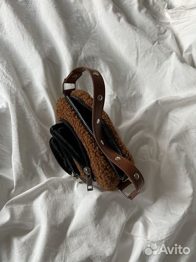 Сумка женская меховая