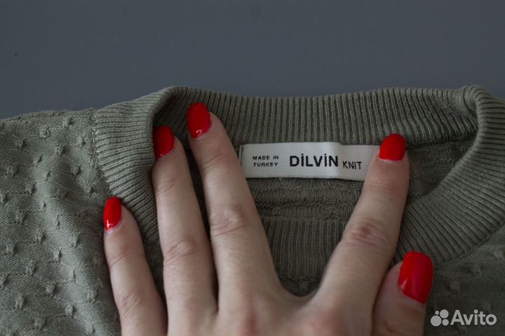 Кроп топ с длинным рукавом стильный 40-44