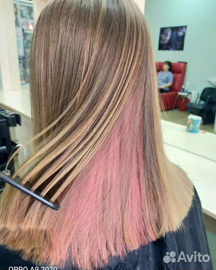 Окрашивание волос