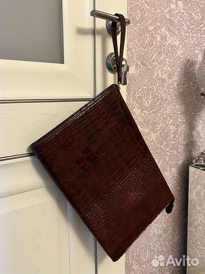 Продам кожаный мужской клатч-папку Zara