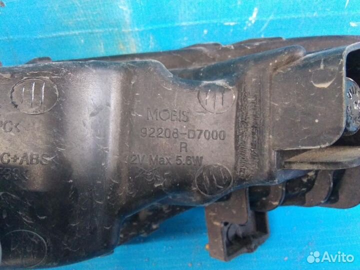 Фара противотуманная правая Hyundai Tucson 2015